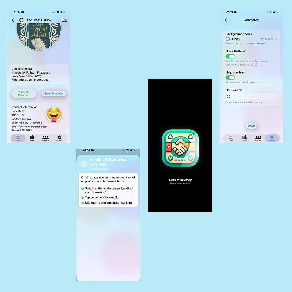 ShareKeeper screenshots